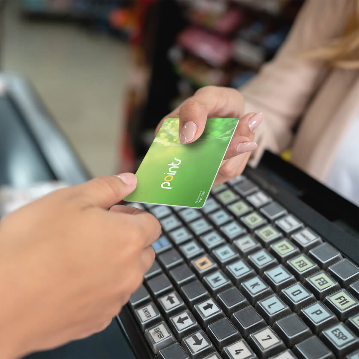 A disloyal customer uses a credit card